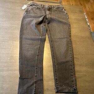 Universal Thread Women's Boyfriend Black Jeans Size 0/25R